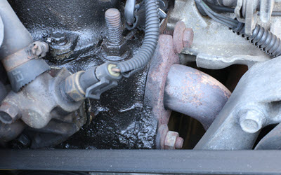 Jaguar Engine Oil Leak Repair