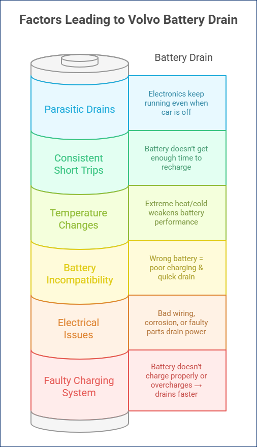 Factors Leading to Volvo Battery Drain